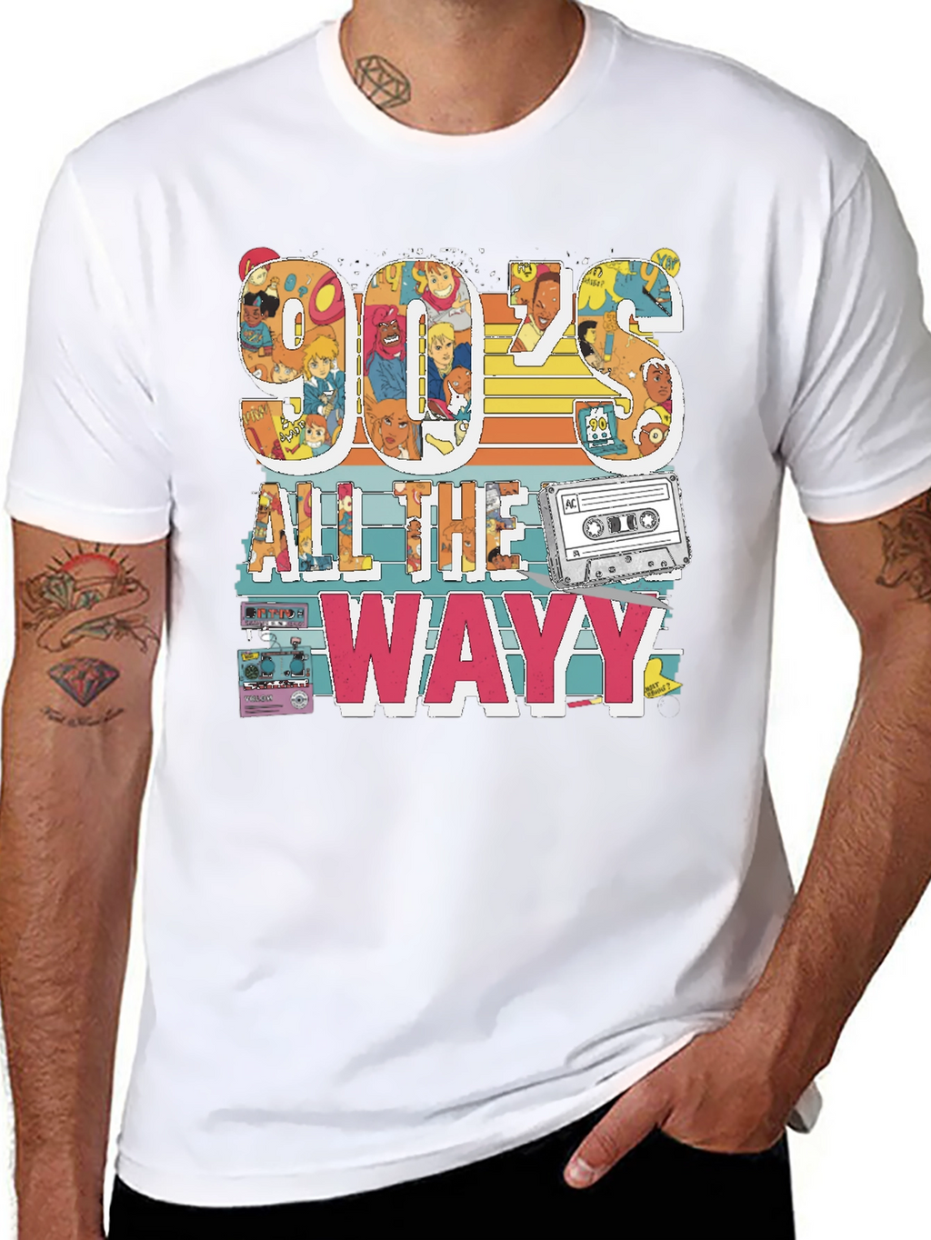 90s All The Way Graphic T-Shirt