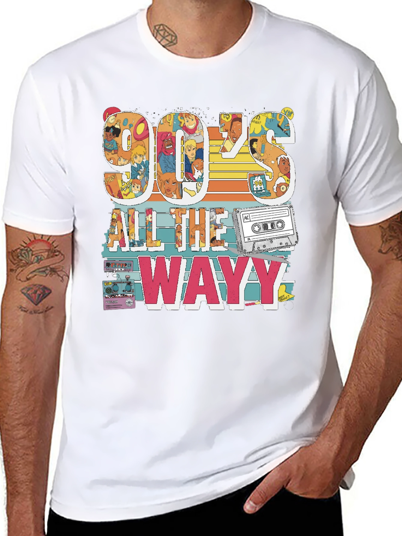 90s All The Way Graphic T-Shirt