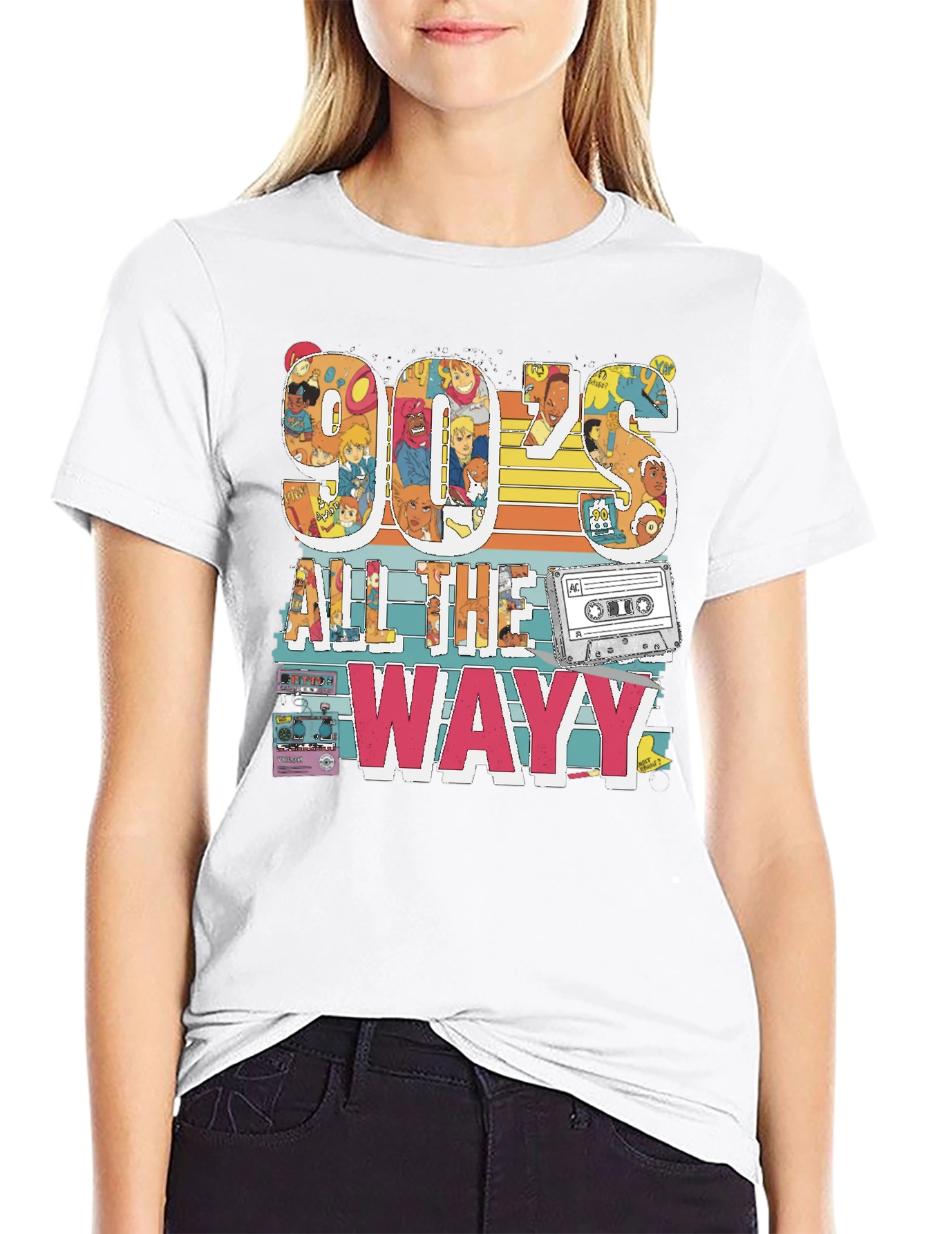 90s All The Way Graphic T-Shirt