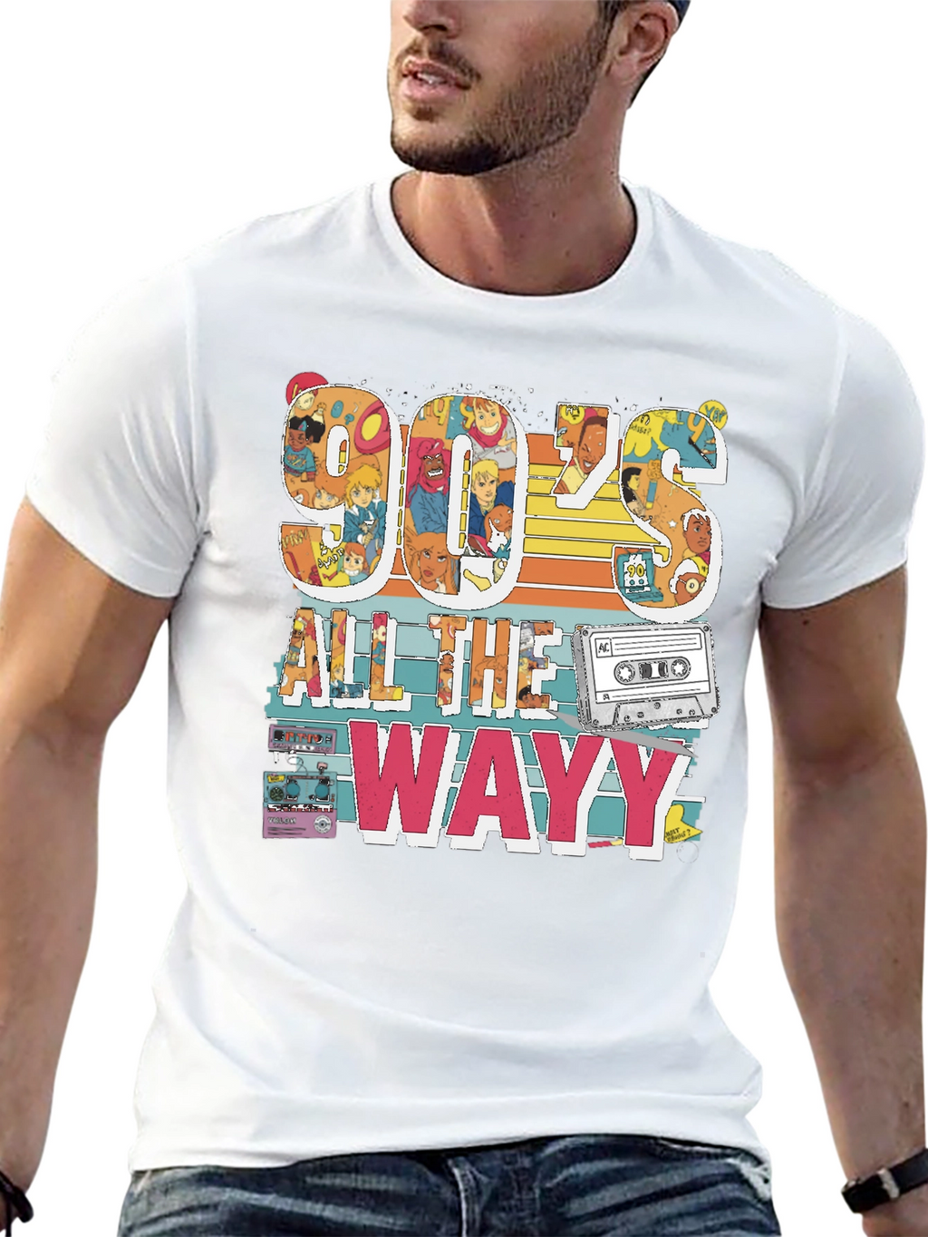 90s All The Way Graphic T-Shirt