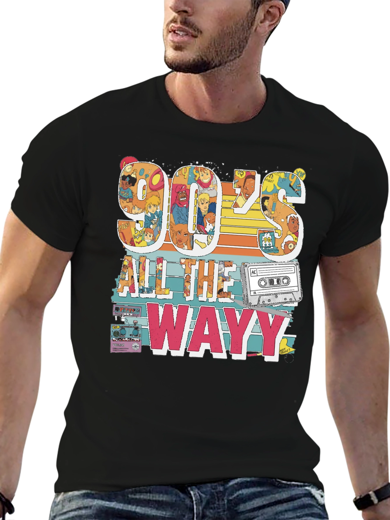 90s All The Way Graphic T-Shirt