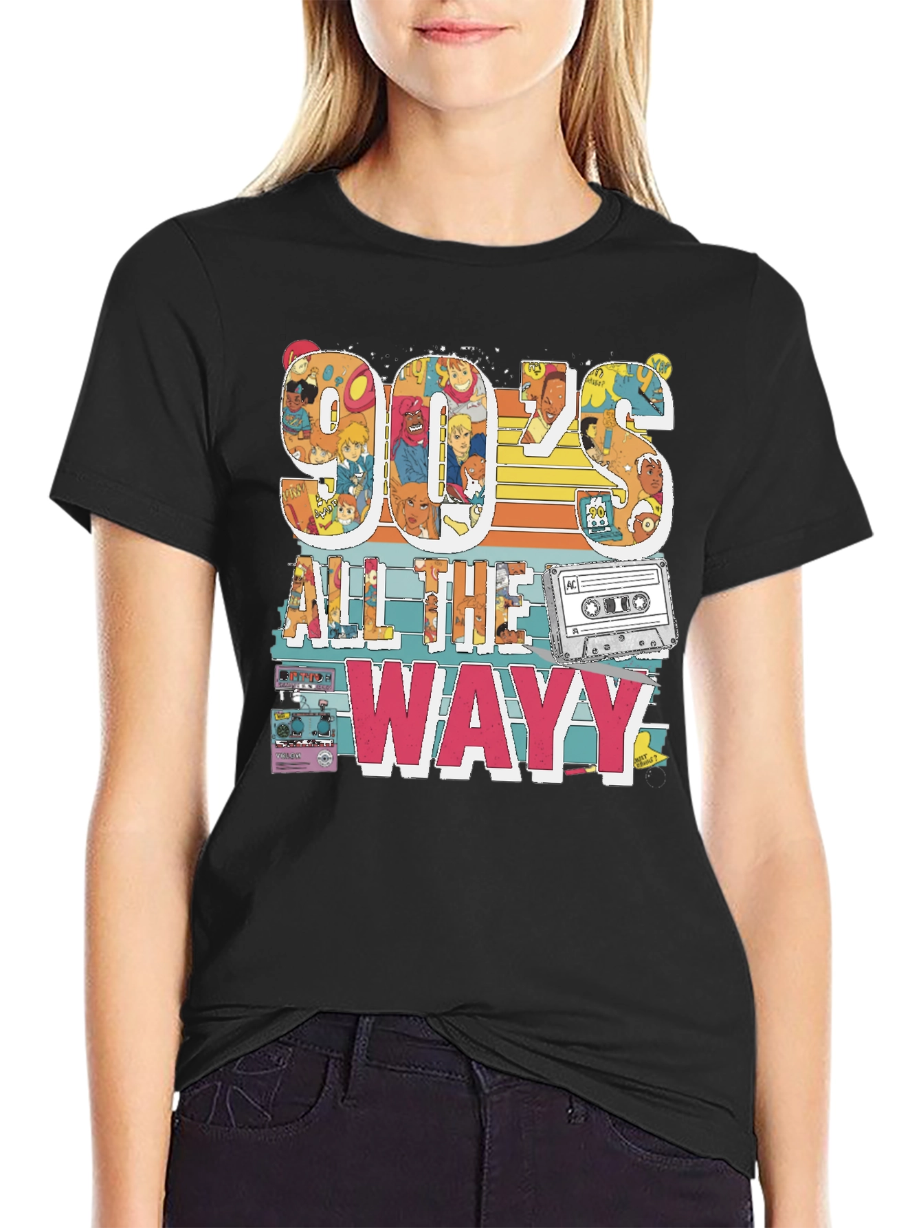 90s All The Way Graphic T-Shirt