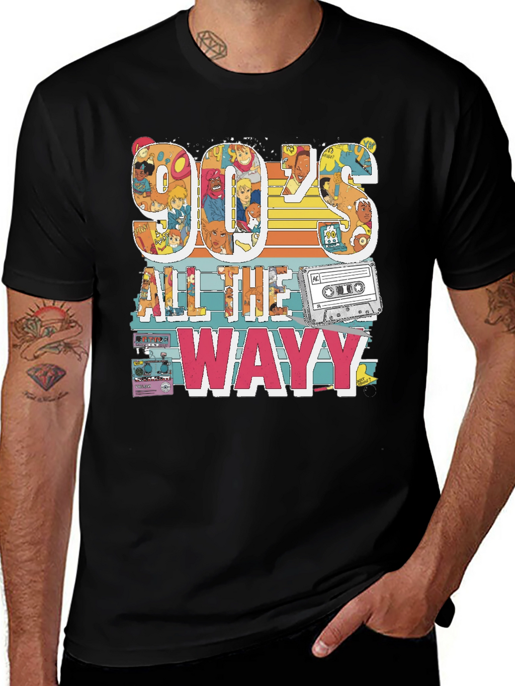 90s All The Way Graphic T-Shirt