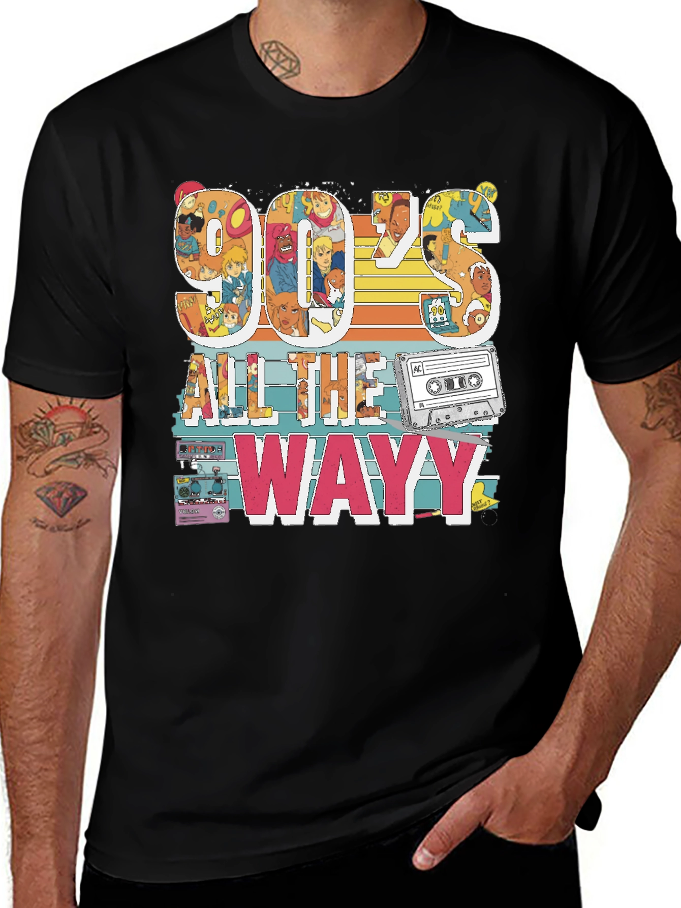 90s All The Way Graphic T-Shirt