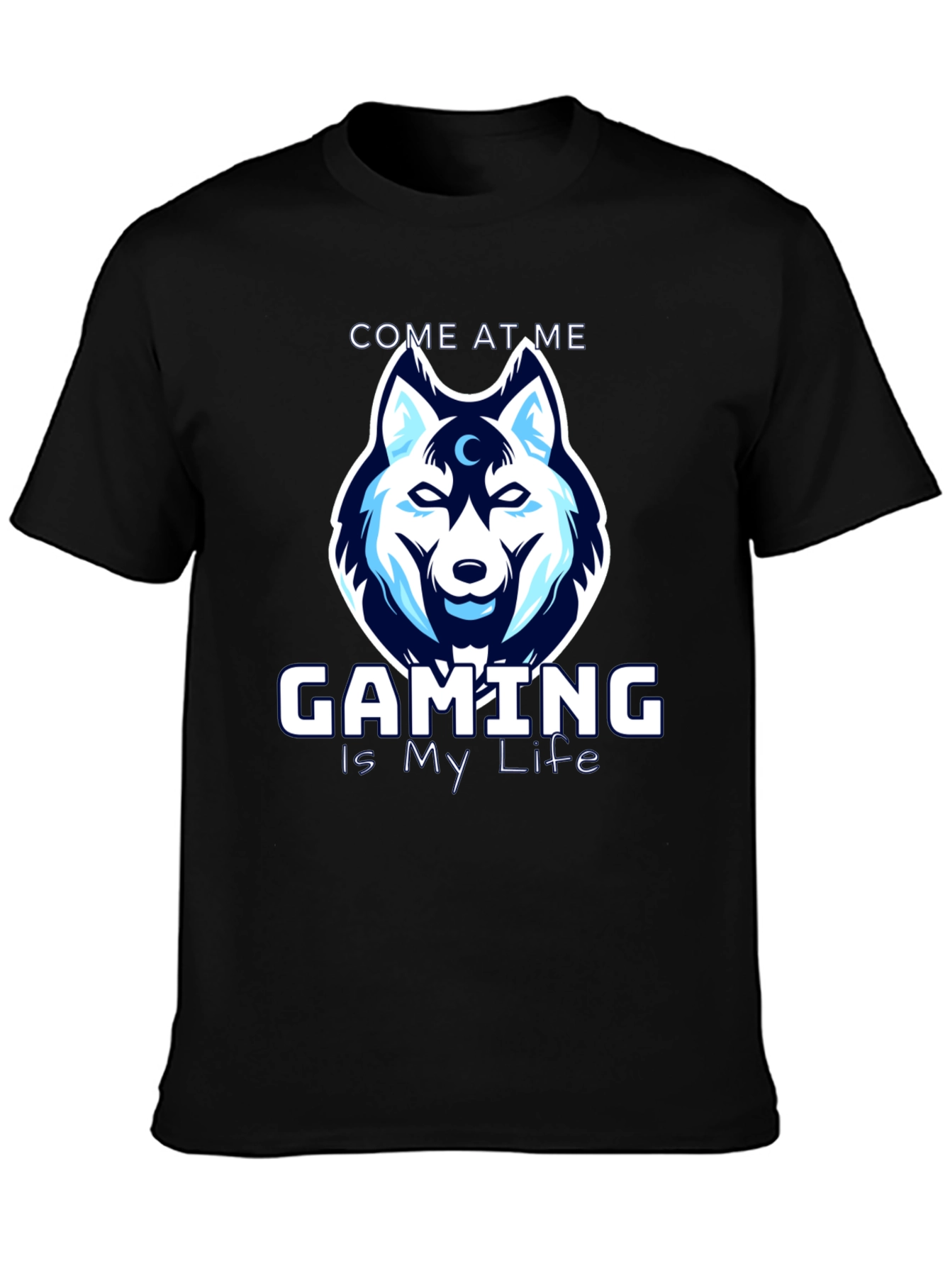 Gaming is My Life Wolf T-Shirt