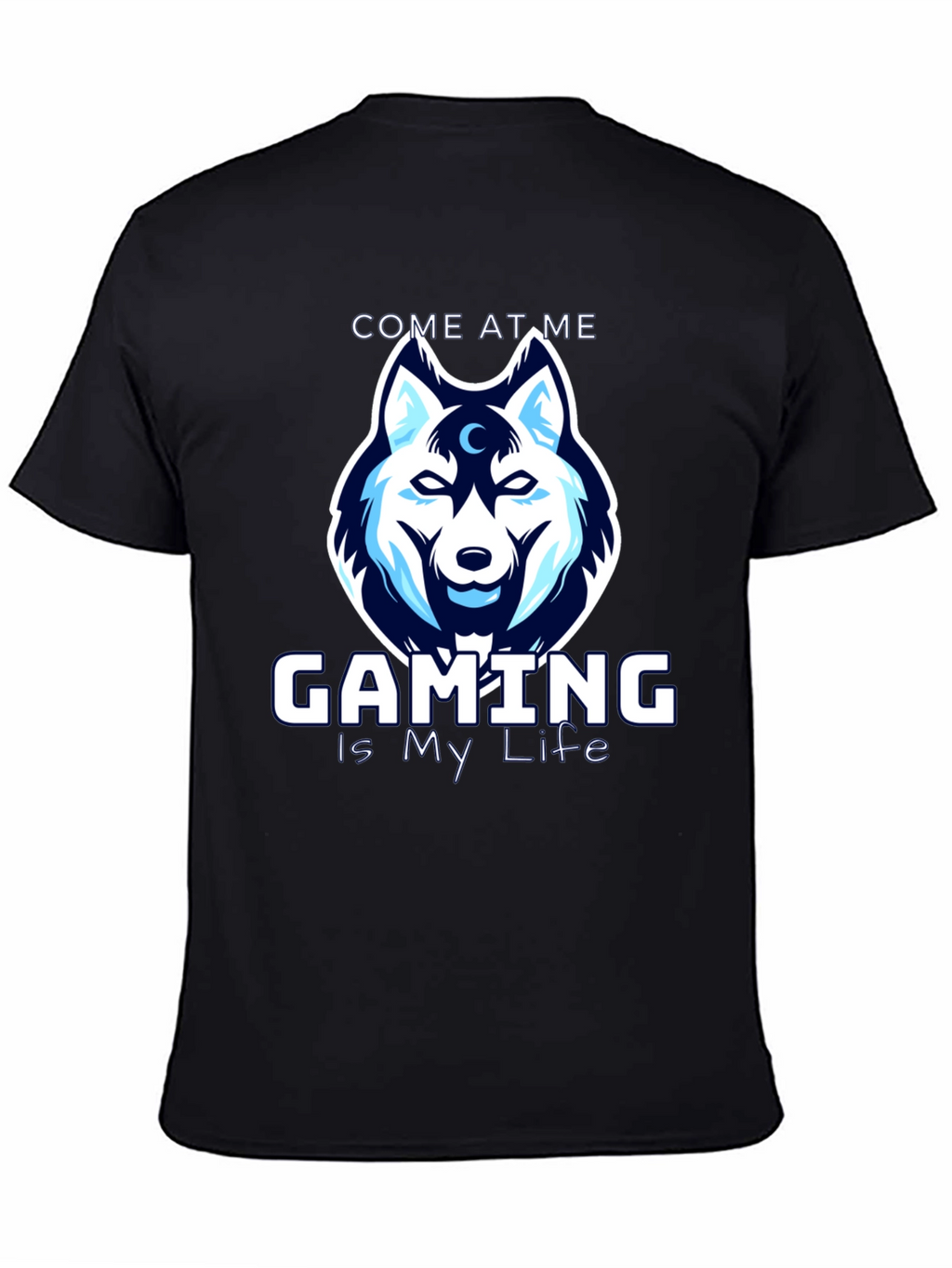 Gaming is My Life Wolf T-Shirt