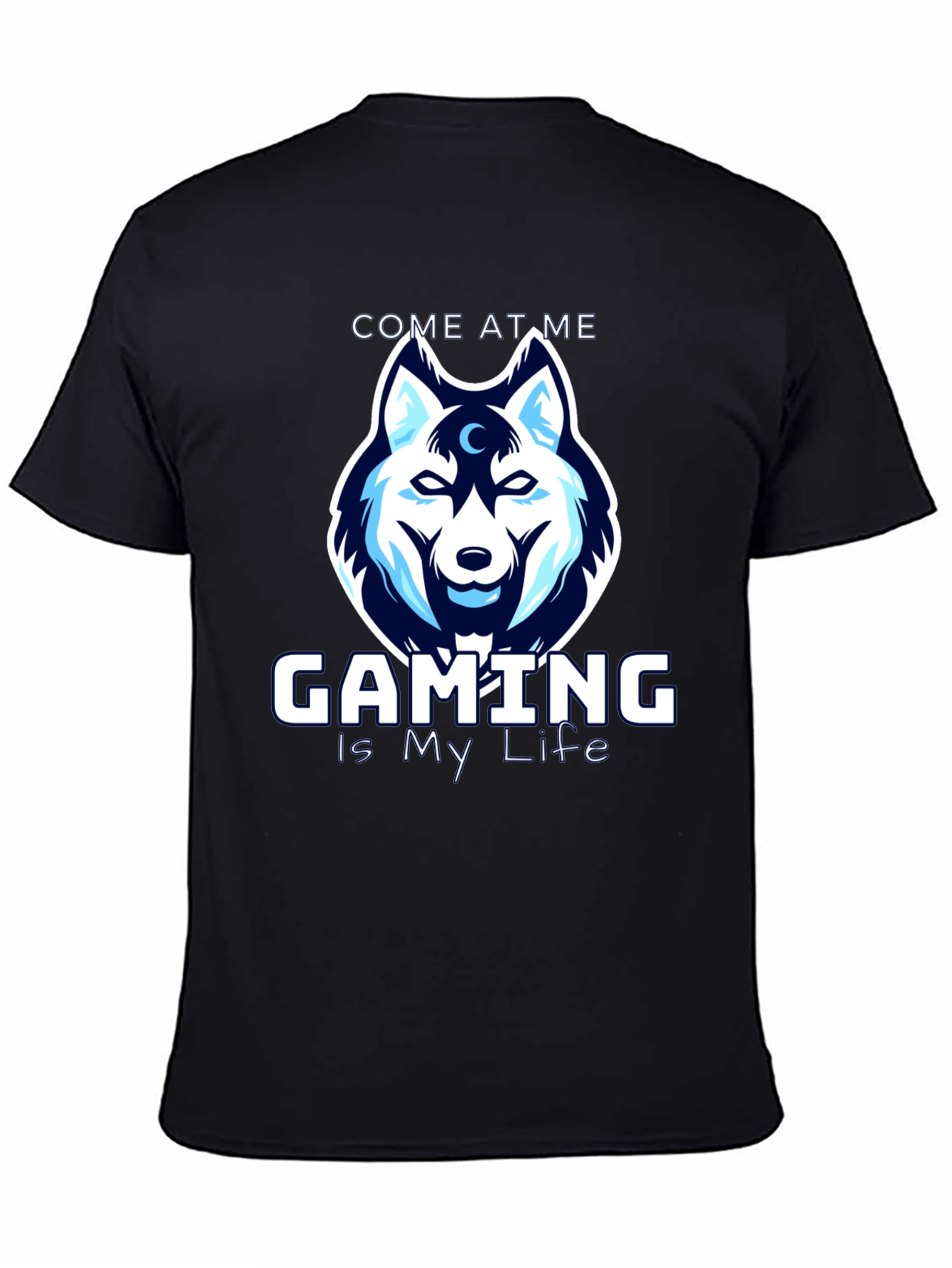 Gaming is My Life Wolf T-Shirt