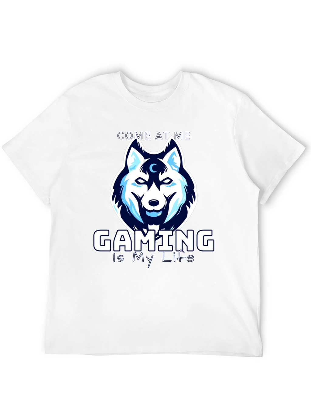 Gaming is My Life Wolf T-Shirt