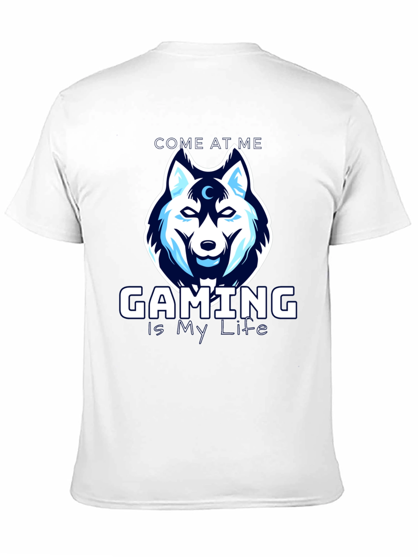 Gaming is My Life Wolf T-Shirt