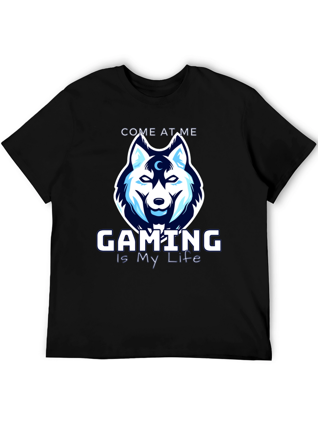 Gaming is My Life Wolf T-Shirt