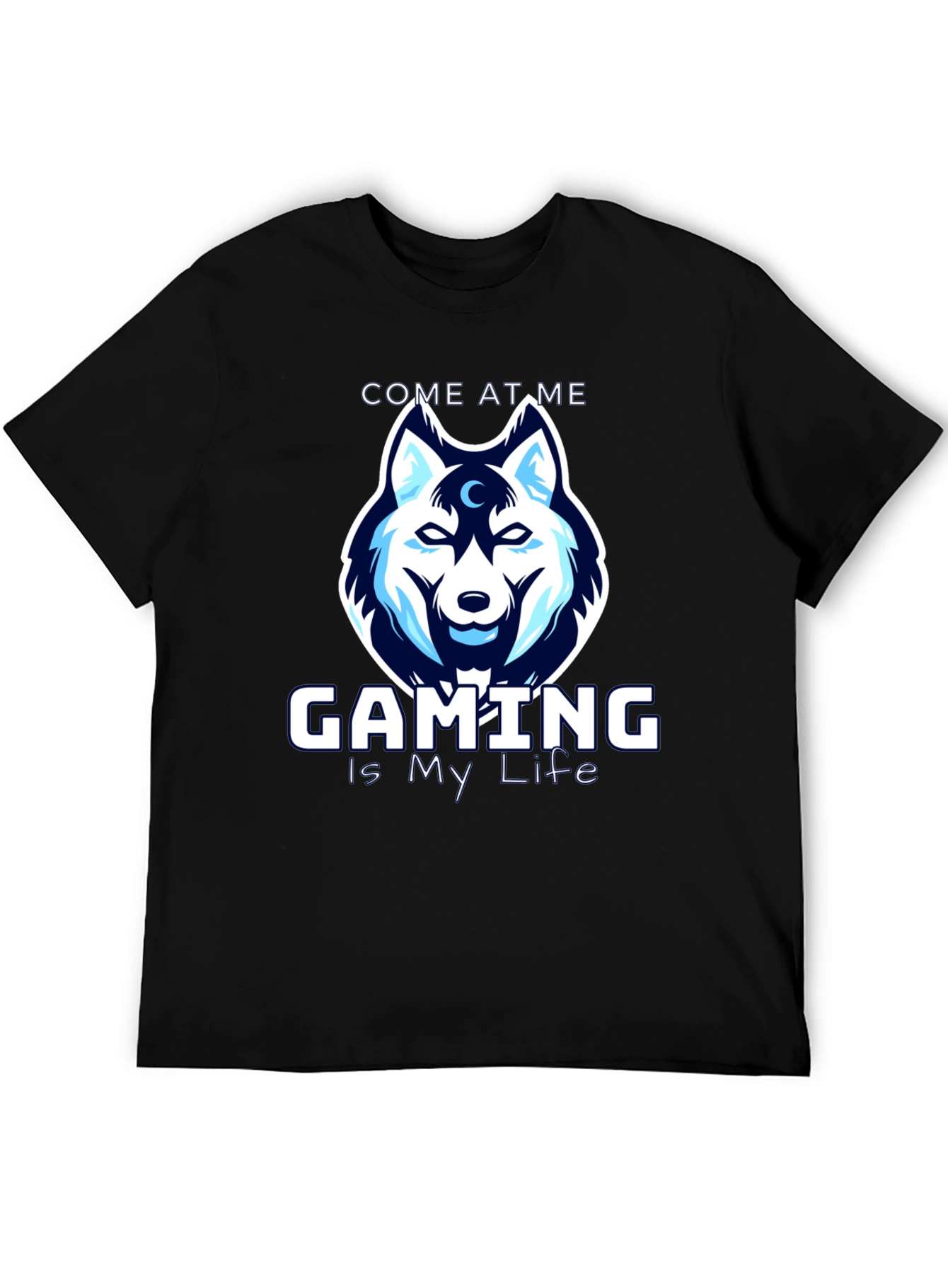 Gaming is My Life Wolf T-Shirt