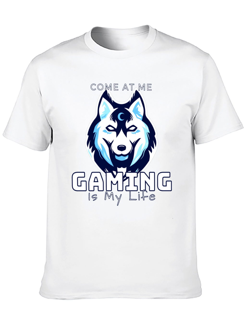 Gaming is My Life Wolf T-Shirt