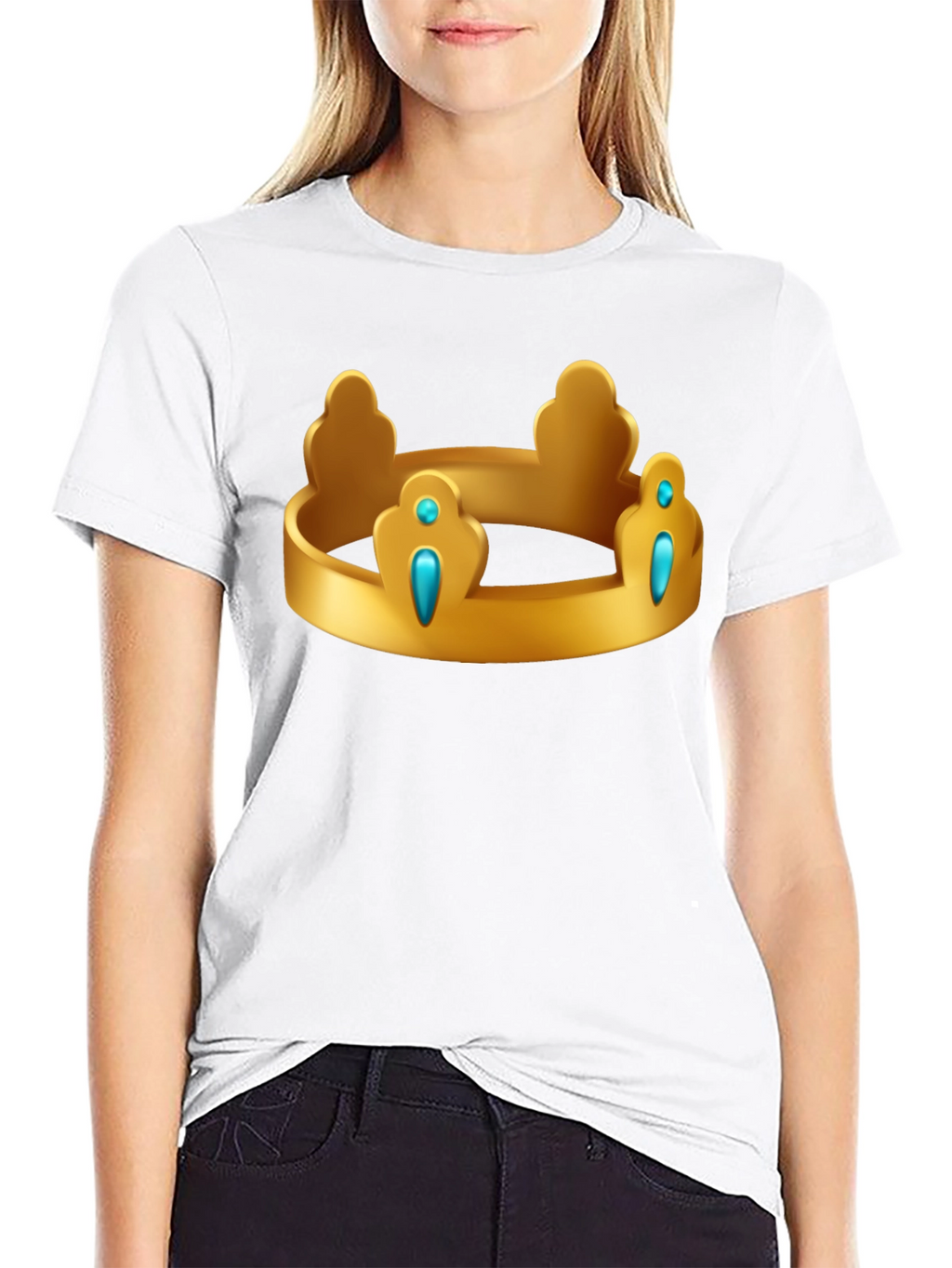 Golden Crown Graphic T-Shirt