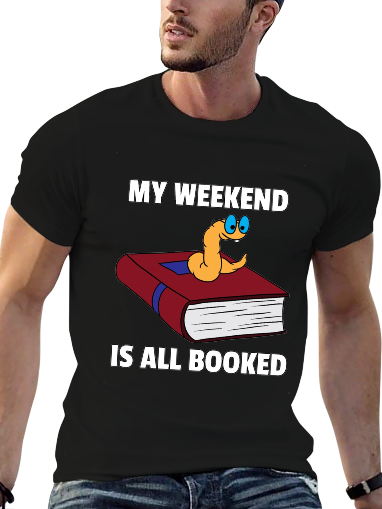 Bookworm Weekend T-Shirt - Reading is My Plan!