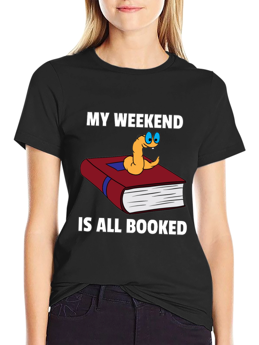 Bookworm Weekend T-Shirt - Reading is My Plan!