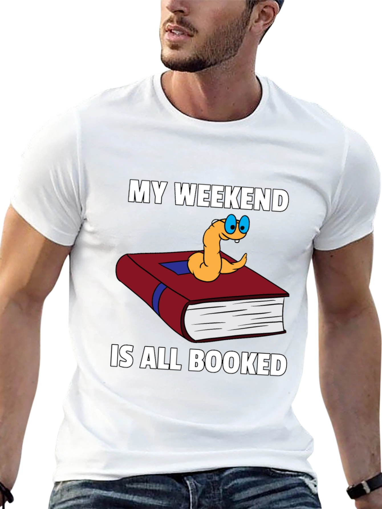 Bookworm Weekend T-Shirt - Reading is My Plan!