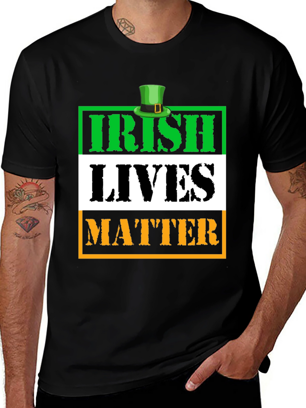 Irish Lives Matter Graphic T-Shirt
