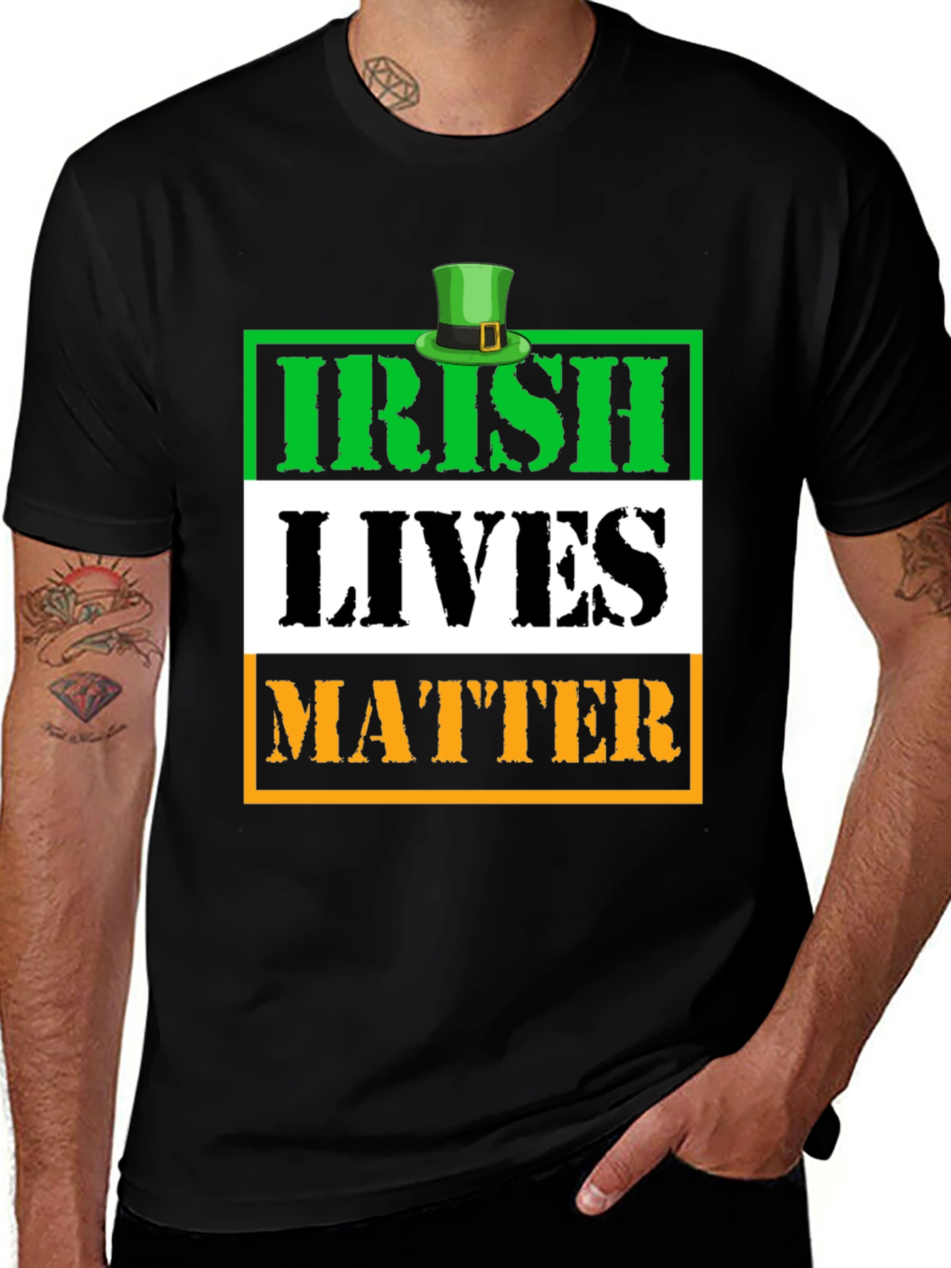 Irish Lives Matter Graphic T-Shirt