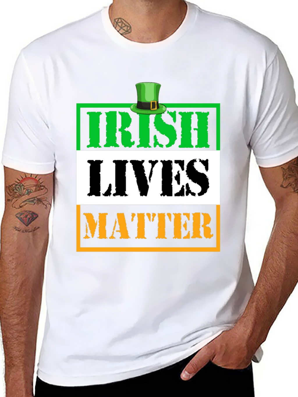 Irish Lives Matter Graphic T-Shirt