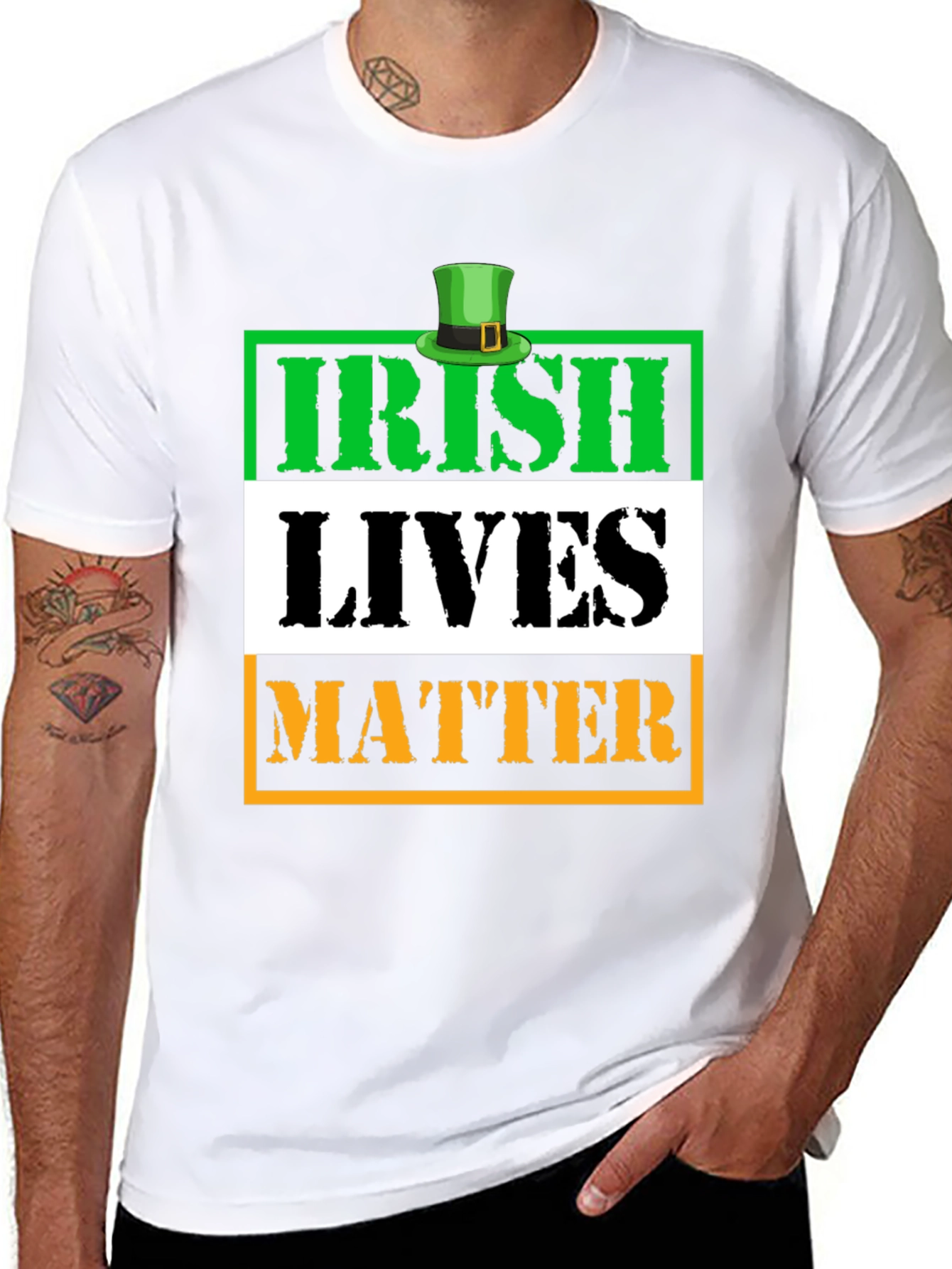 Irish Lives Matter Graphic T-Shirt