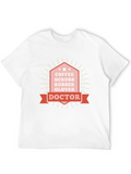 Coffee Scrubs Doctor Black Tee