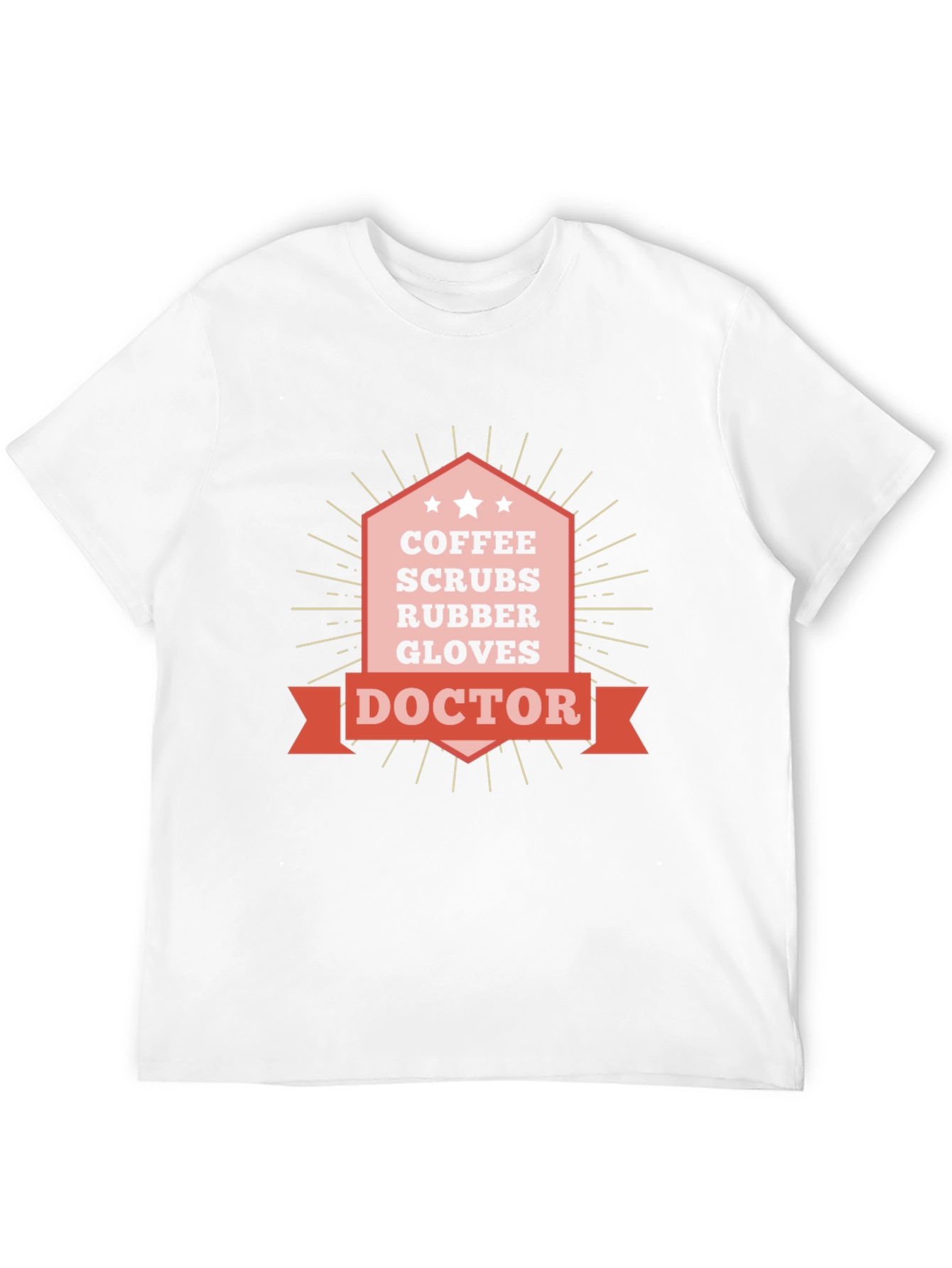 Coffee Scrubs Doctor Black Tee