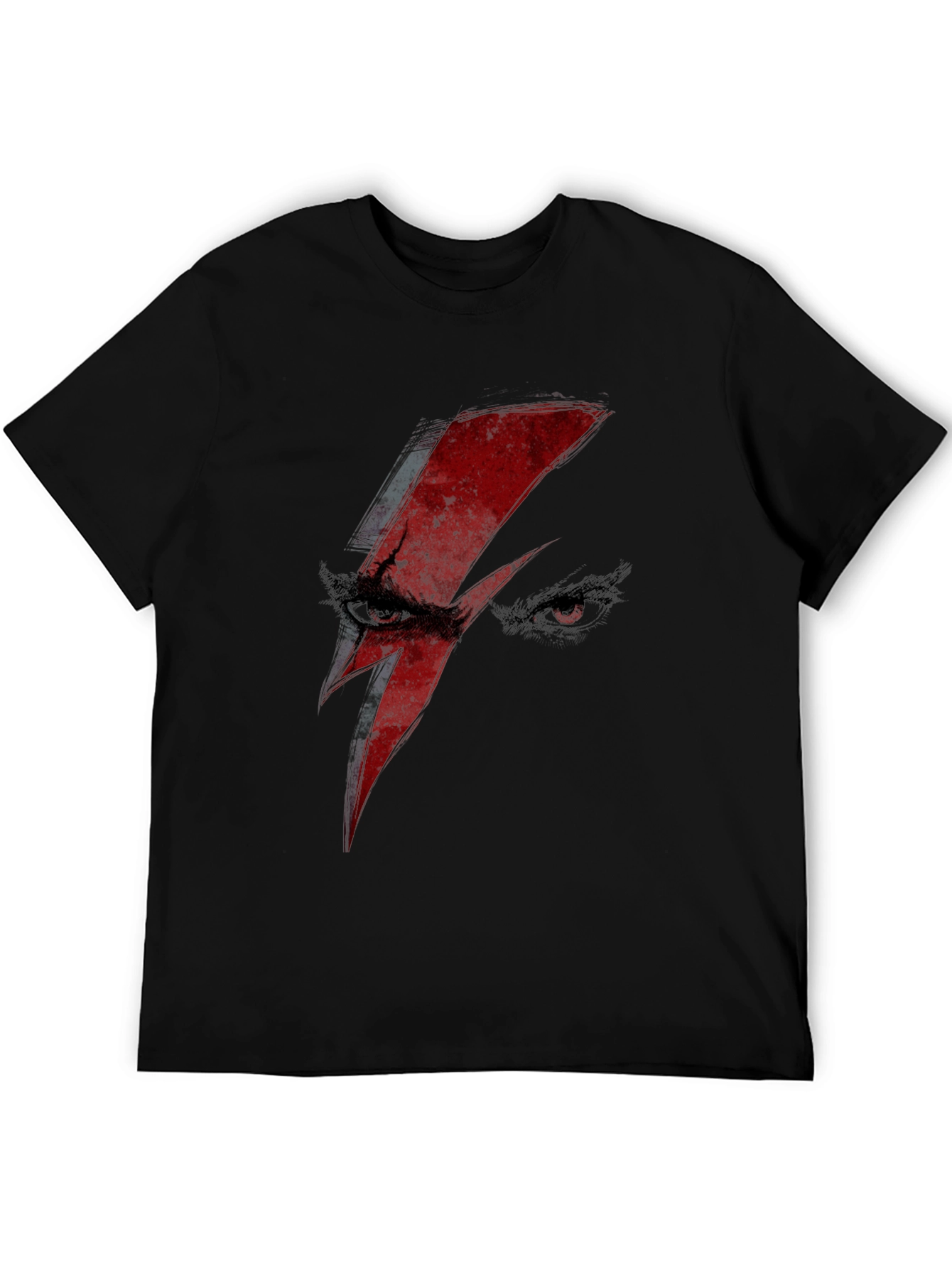 David Bowie Lightning Bolt Eyes T-Shirt