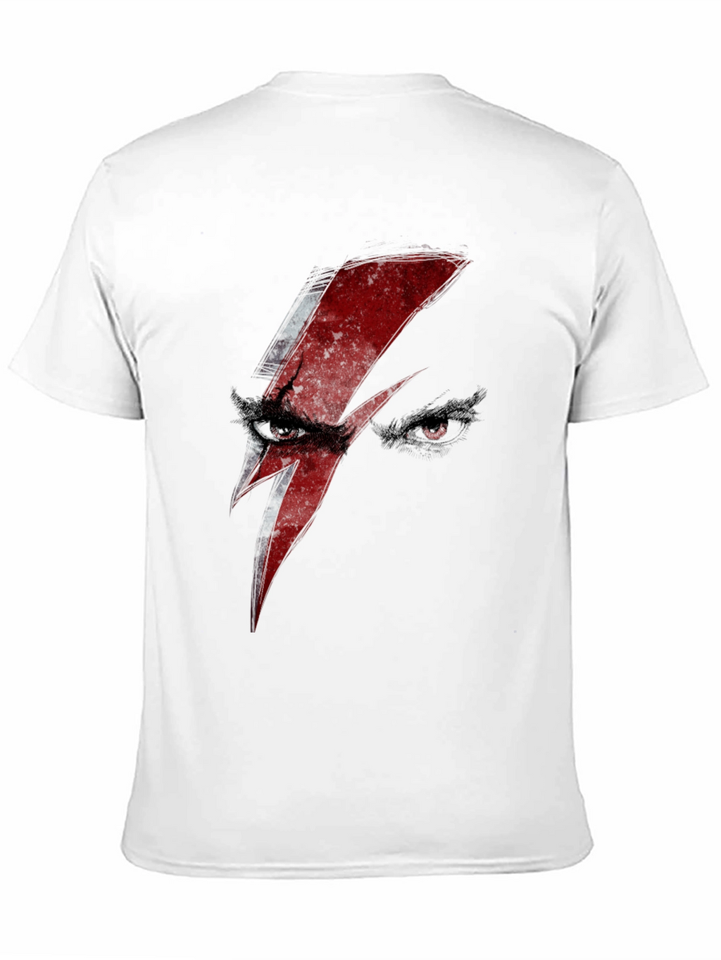 David Bowie Lightning Bolt Eyes T-Shirt
