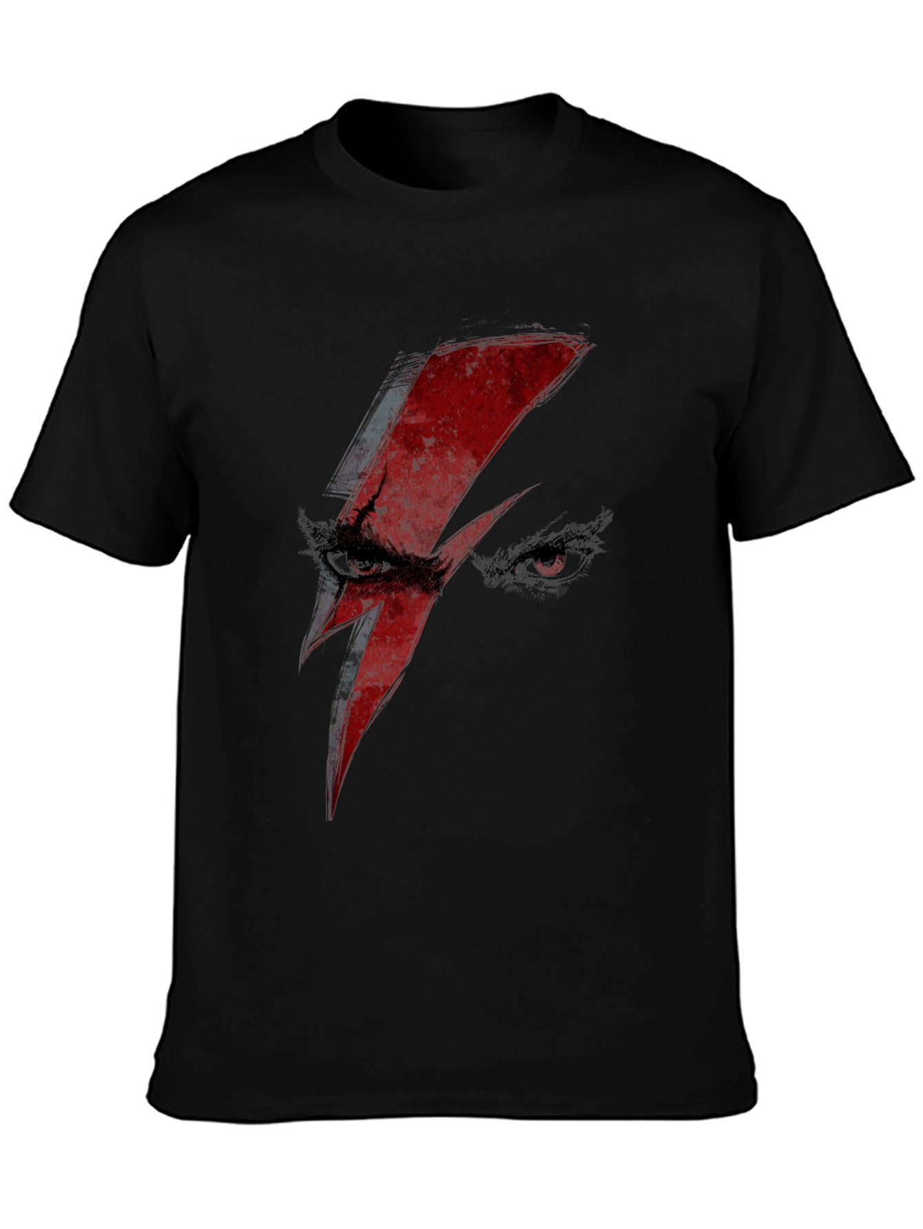 David Bowie Lightning Bolt Eyes T-Shirt