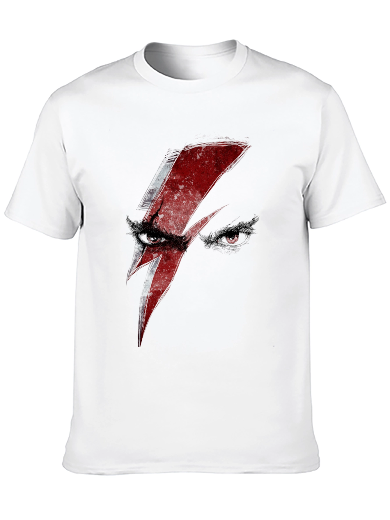 David Bowie Lightning Bolt Eyes T-Shirt