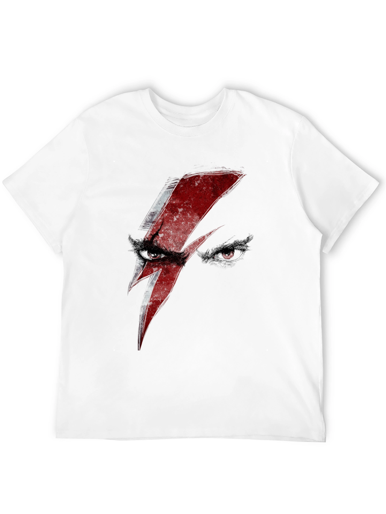 David Bowie Lightning Bolt Eyes T-Shirt