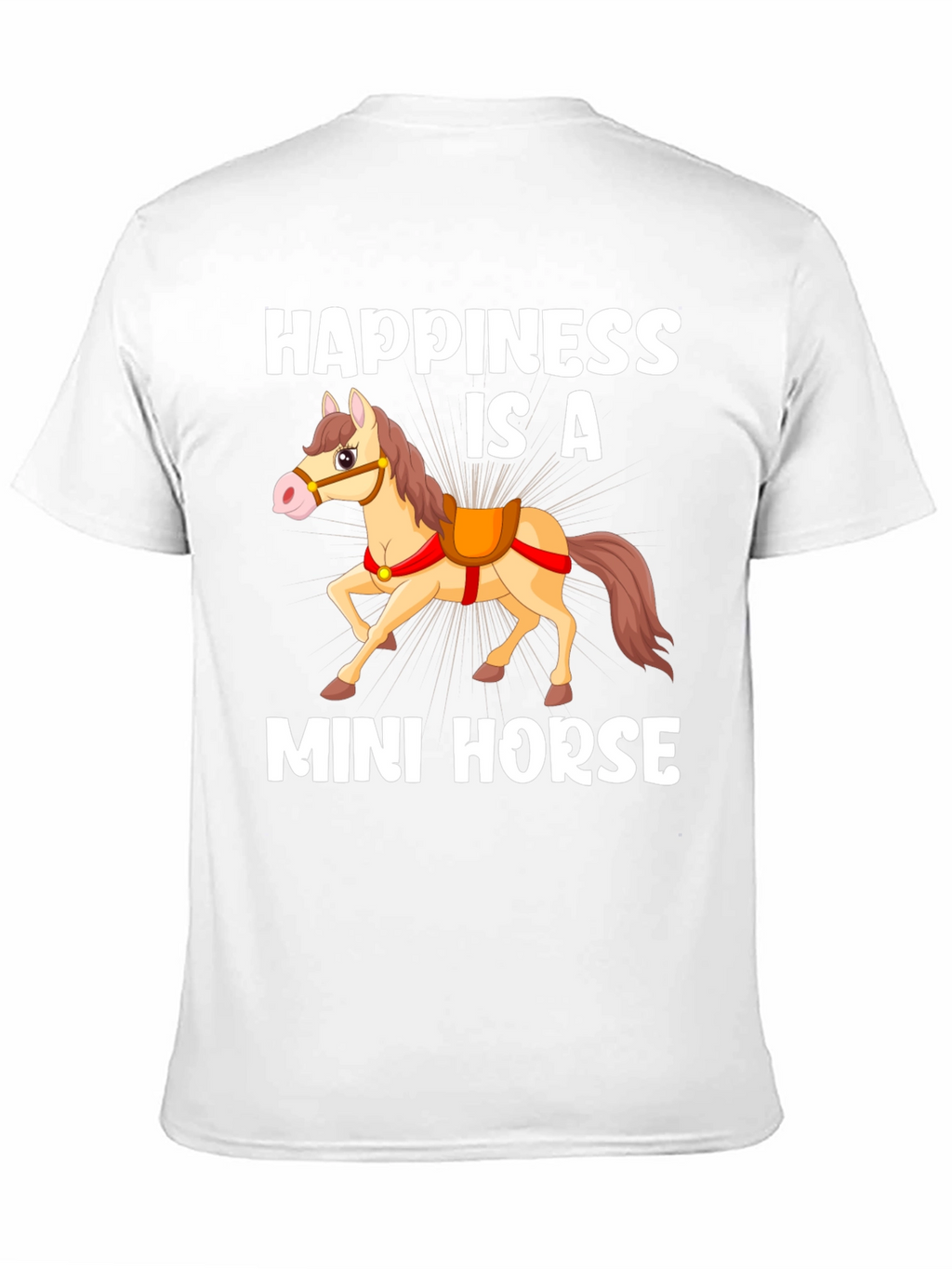 Happiness Is A Mini Horse Graphic Tee