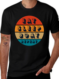 Eat Sleep Boat Repeat T-Shirt - Boating Lifestyle Apparel