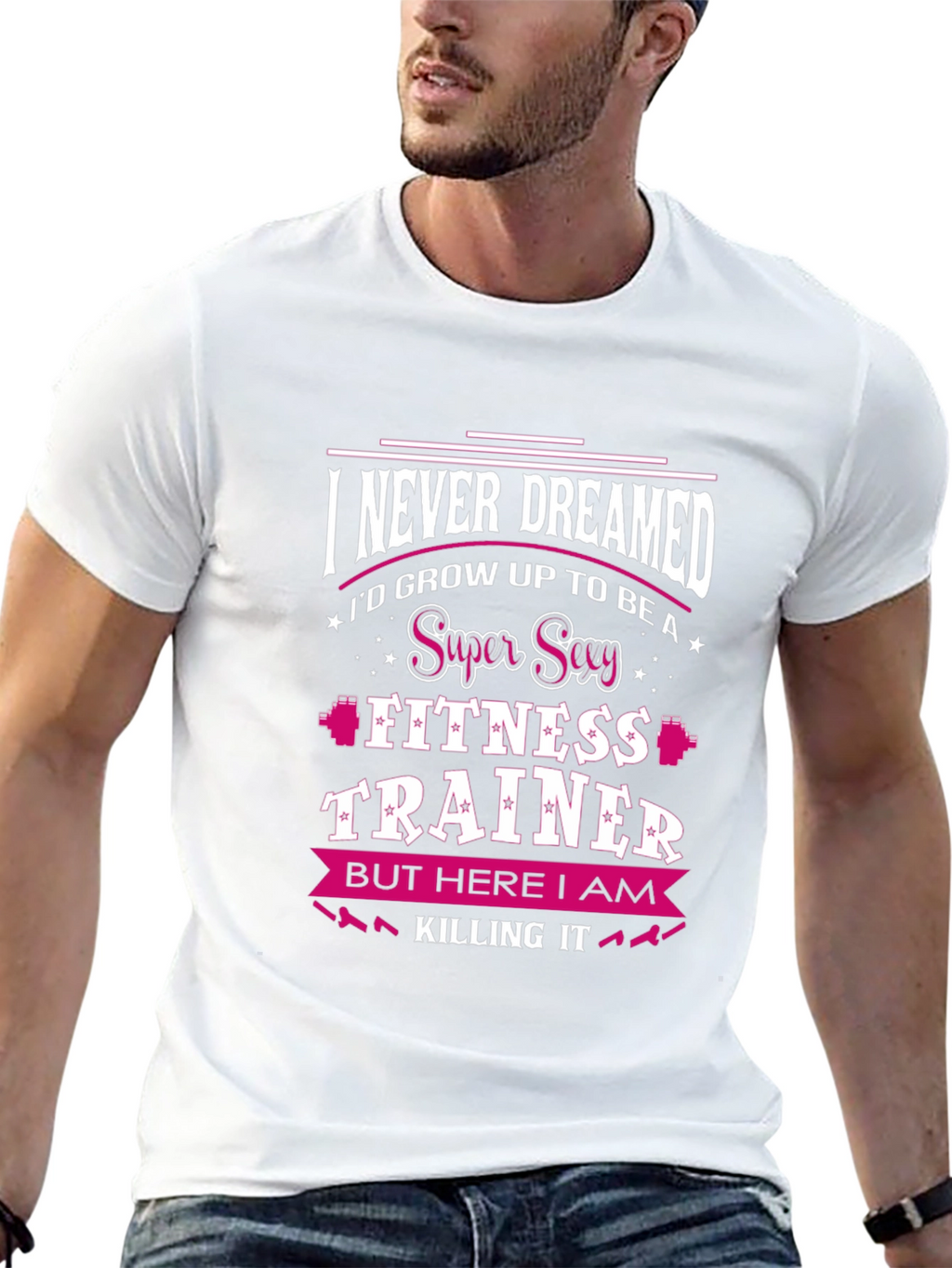 Super Sexy Fitness Trainer T-Shirt