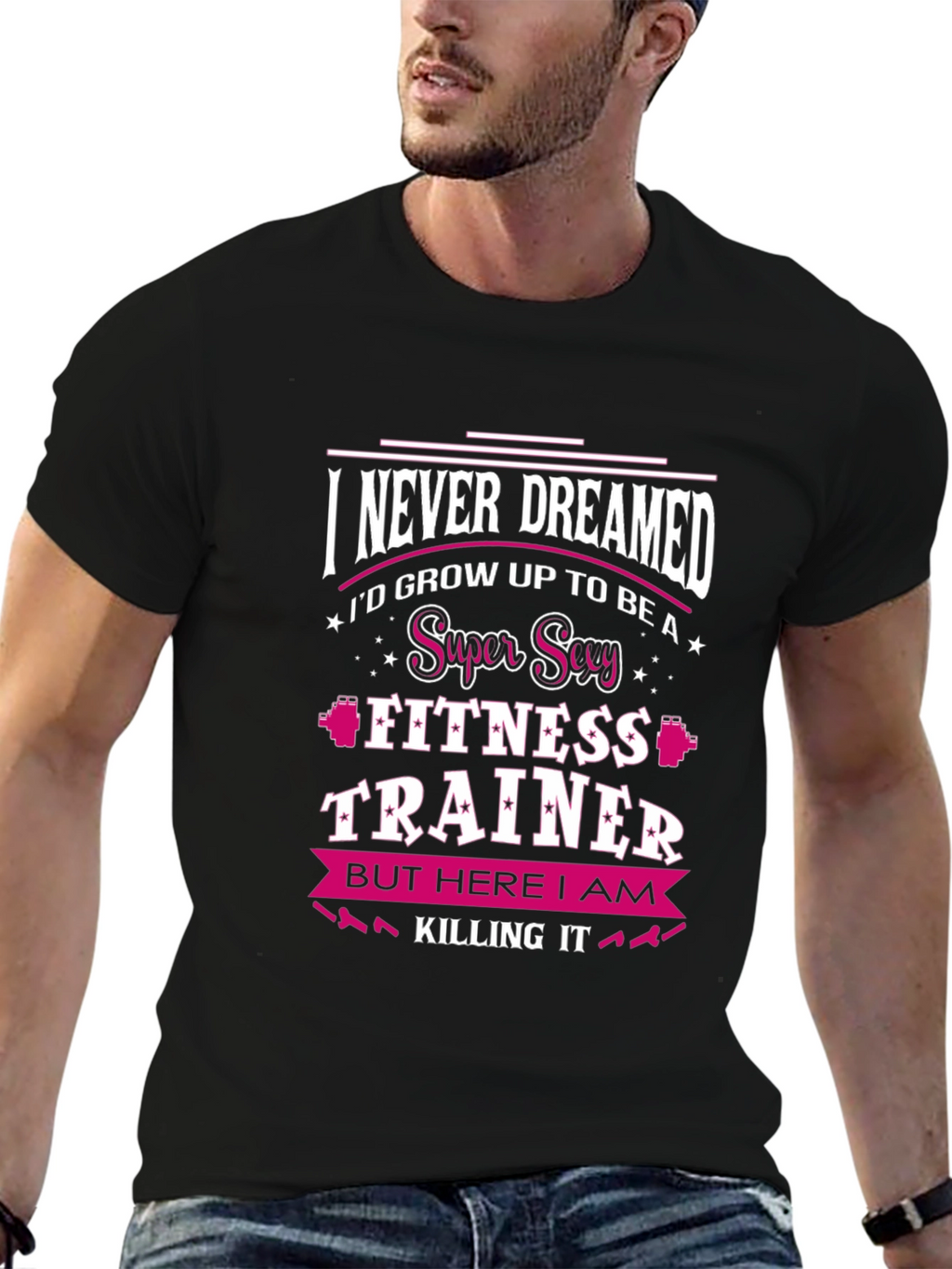 Super Sexy Fitness Trainer T-Shirt
