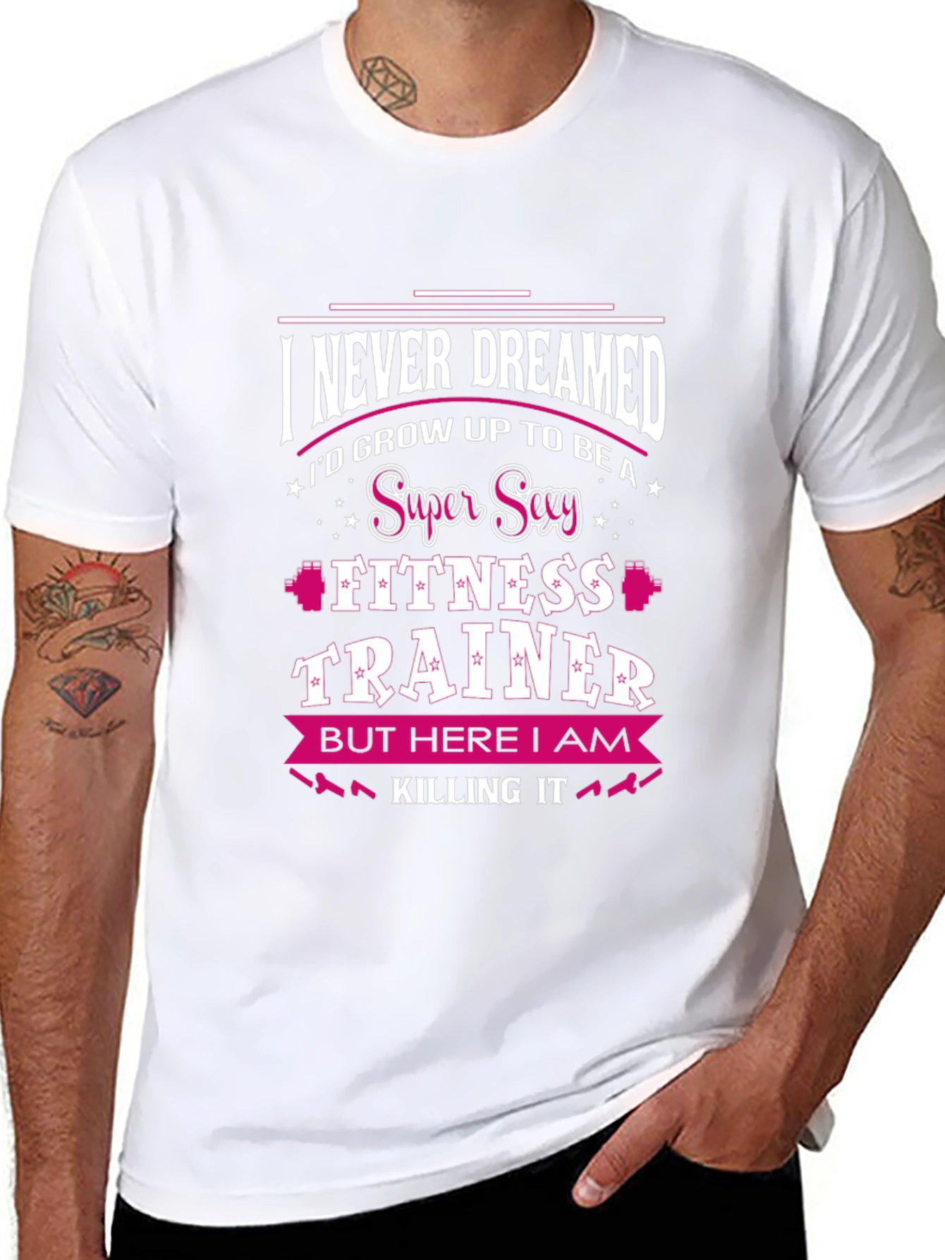 Super Sexy Fitness Trainer T-Shirt