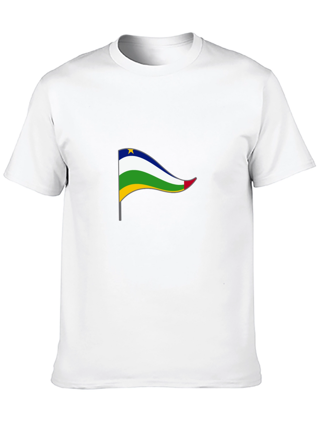 CAR Flag Black T-Shirt - Stylish & Patriotic