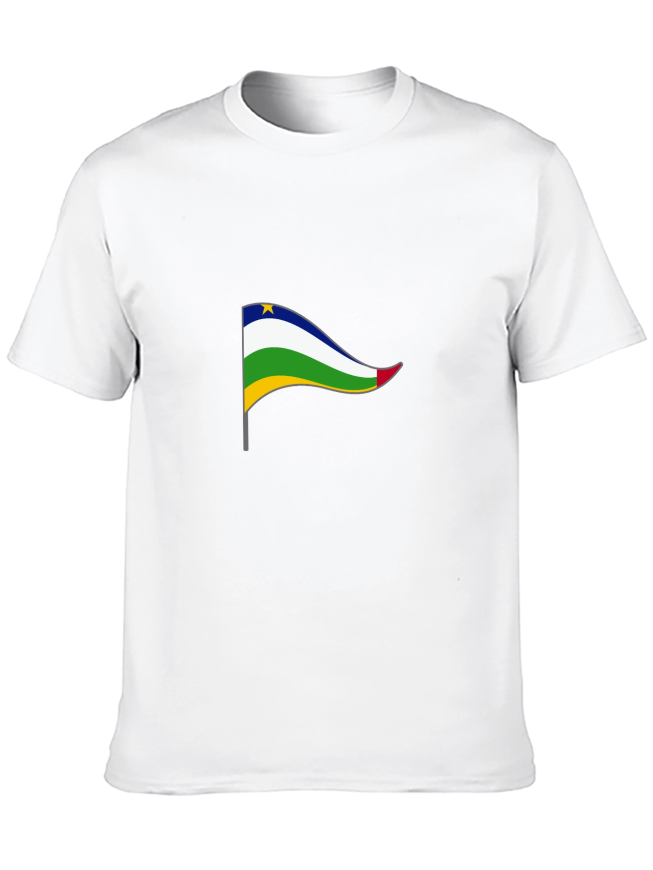 CAR Flag Black T-Shirt - Stylish & Patriotic