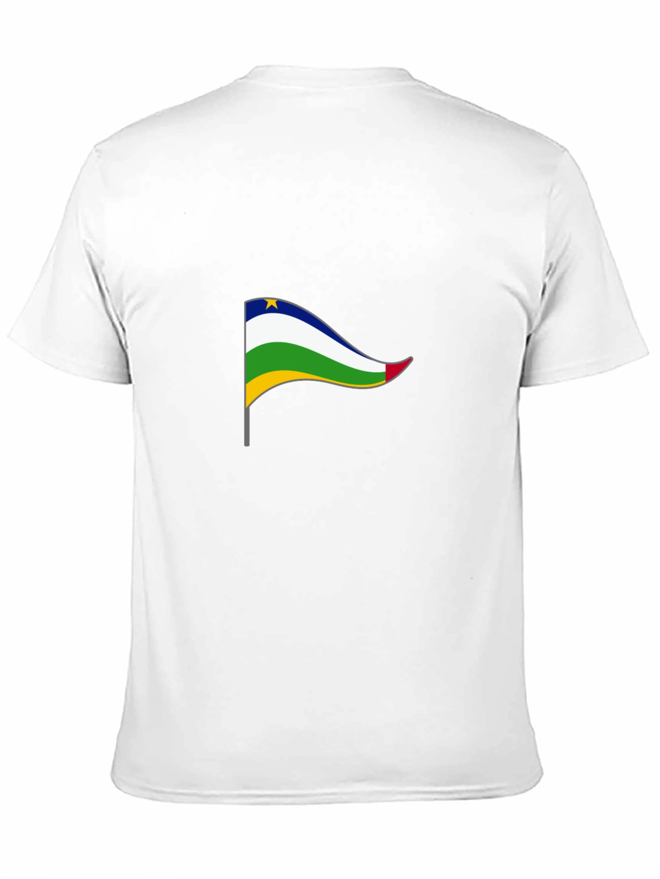 CAR Flag Black T-Shirt - Stylish & Patriotic