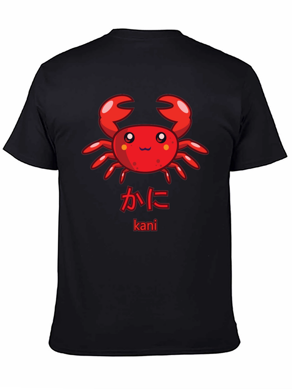 Cute Kawaii Crab Graphic T-Shirt - Kani