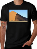Sand Dune Graphic Tee - Black