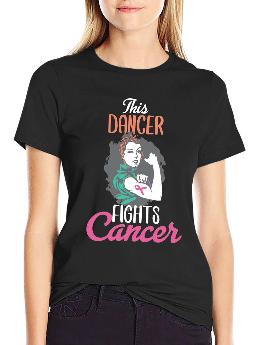 Dancer Fights Cancer Awareness T-Shirt