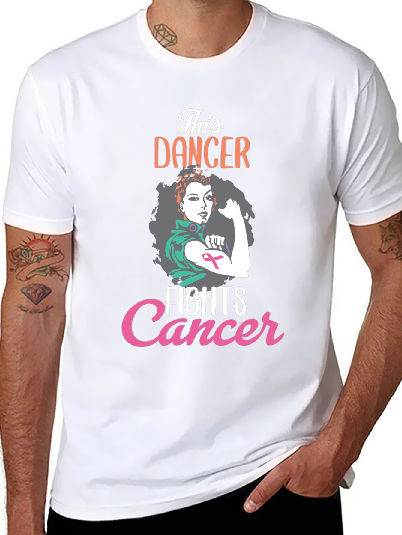 Dancer Fights Cancer Awareness T-Shirt