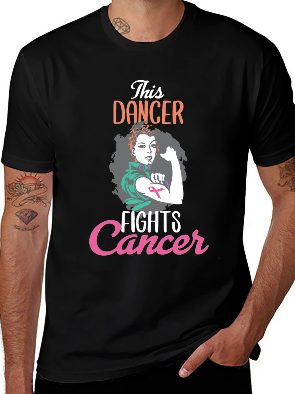 Dancer Fights Cancer Awareness T-Shirt