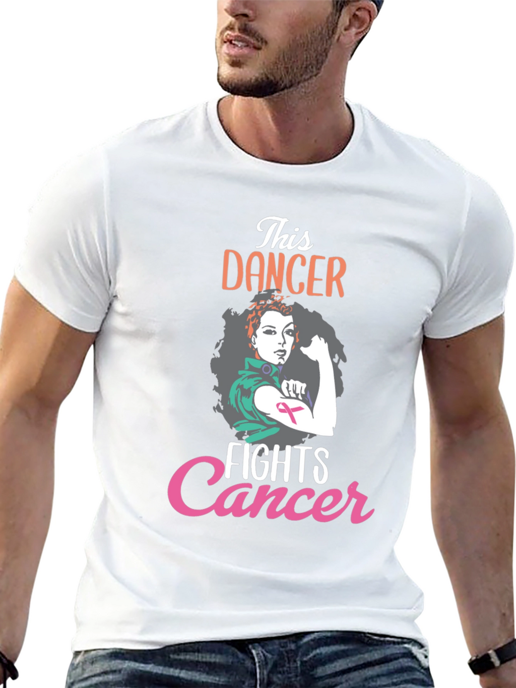 Dancer Fights Cancer Awareness T-Shirt