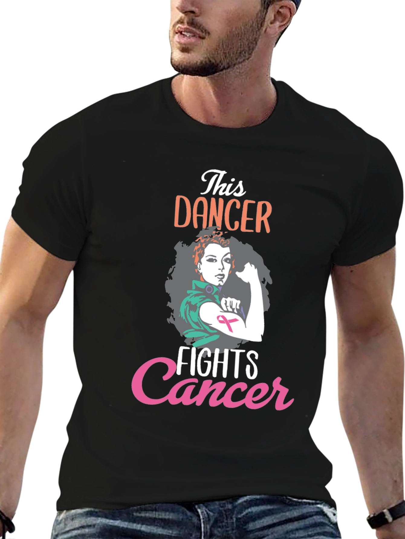 Dancer Fights Cancer Awareness T-Shirt