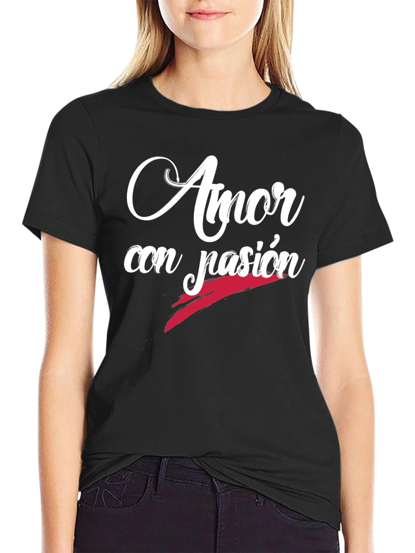 Amor con Pasión Graphic T-Shirt