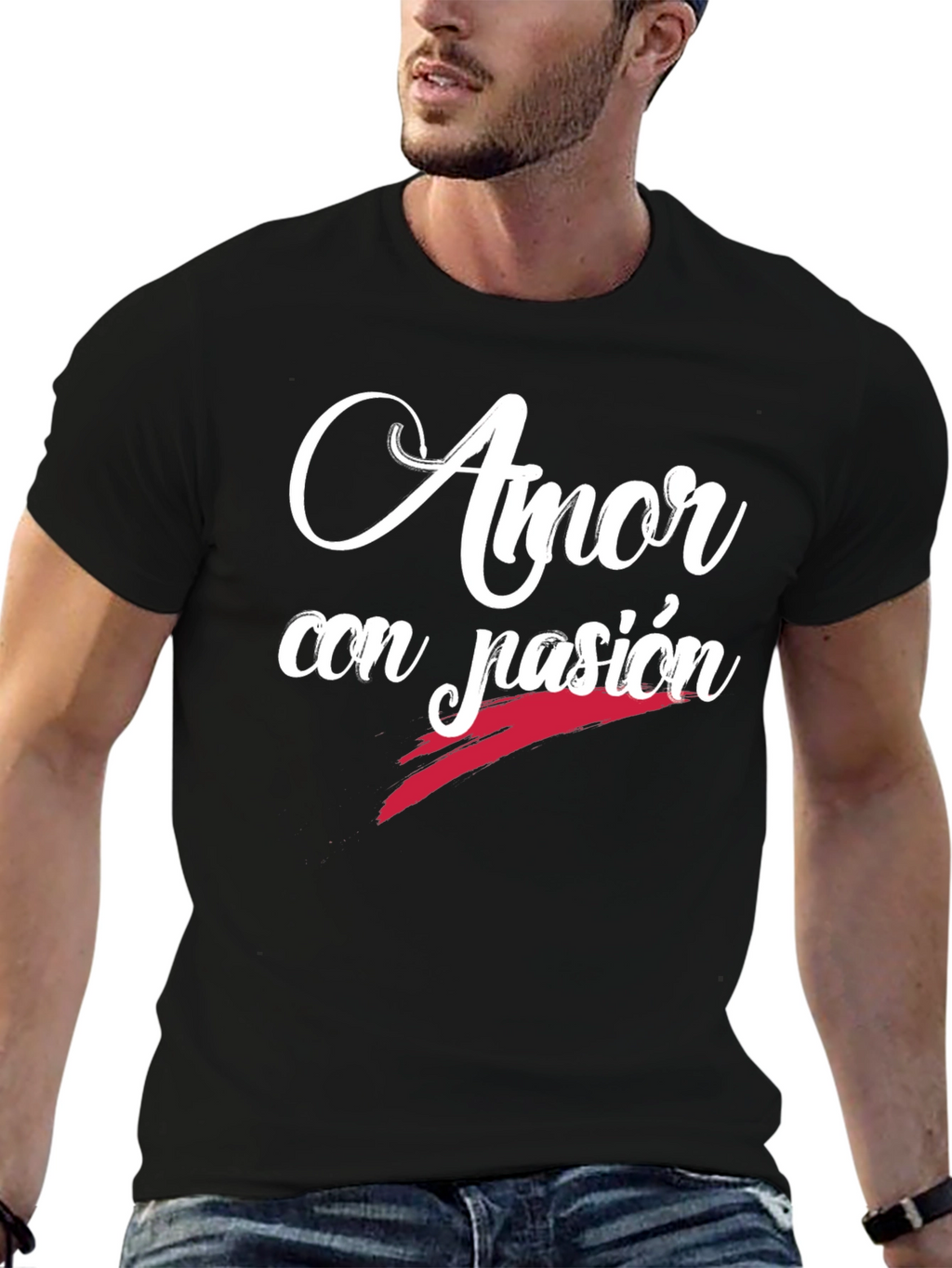 Amor con Pasión Graphic T-Shirt