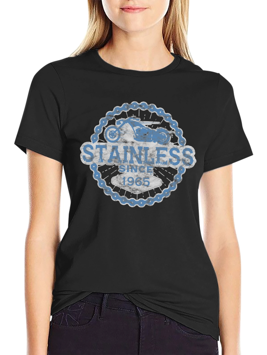 Stainless Since 1965 Motorcycle T-Shirt