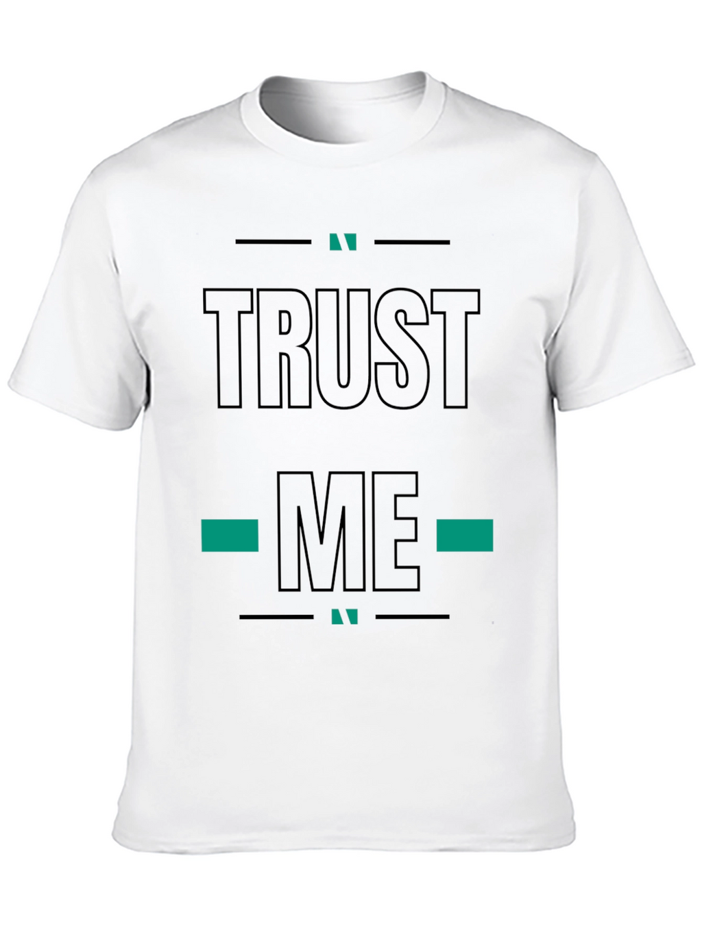 Trust Me Graphic T-Shirt Black